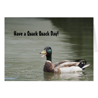 Heb een Quack Quack Dag!
