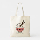 Heb een rijdag tote bag (Achterkant)