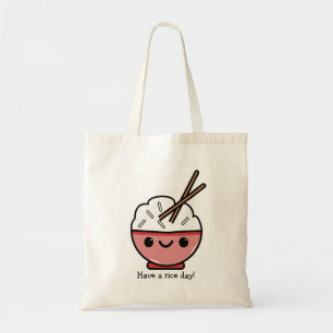 Heb een Rijstdag Tote Bag