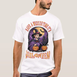 Heb een slechte tijd, het is Halloween T-shirt