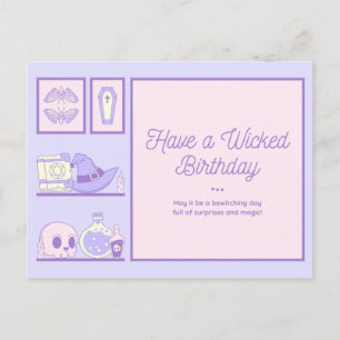 Heb een slechte verjaardag briefkaart