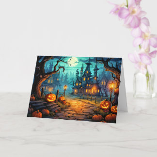 Heb een spoktaculaire halloween kaart