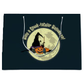 Heb een Spook-taculaire Halloween Gift Bag Groot Cadeauzakje (Voorkant)
