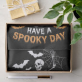 Heb een Spooky Day Halloween Witch Gift Skeleton Tissuepapier (Geschenk)