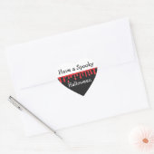 Heb een Spooky Halloween Heart Sticker (Envelop)