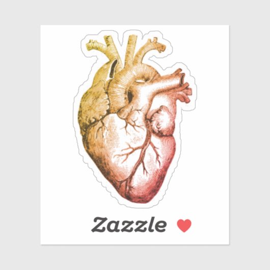 Heb een sticker van het Hart (Vel)
