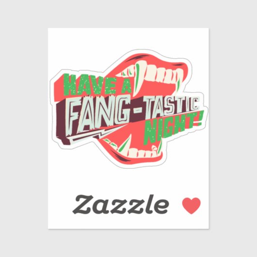 Heb een tang-tastische nacht sticker (Vel)