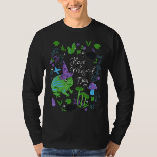 Heb een toverdagse, esoterische kikkerdierkunst t-shirt