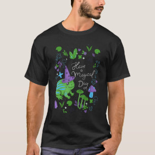 Heb een toverdagse, esoterische kikkerdierkunst t-shirt