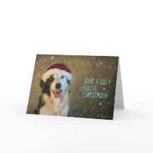 Heb een vrolijke collie kerst