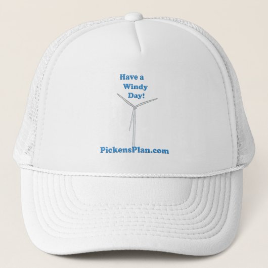 Heb een Windy Dag! PP-Pet Trucker Pet (Voorkant)
