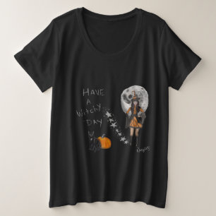 Heb een Witchy Day Grote Maat T-shirt