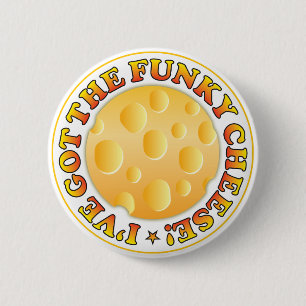 Heb Funky Cheese Ronde Button 5,7 Cm
