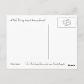 Heb geen hekel aan briefkaart (Achterkant)