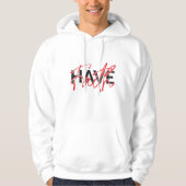 Heb geloof hoodie (Voorkant)