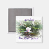 Heb geloof magneet (Voorkant / Achterkant)