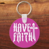 Heb geloof sleutelhanger (Voorkant)