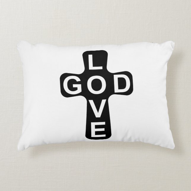 Heb God lief Accent Kussen (Voorkant)