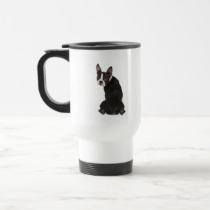 Heb ik dat Boston Terrier Dog Travel Mug gedaan? Reisbeker