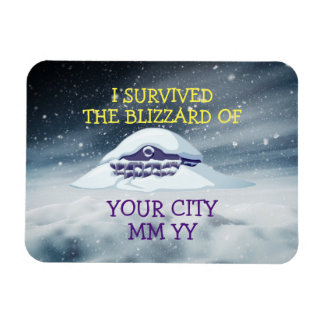 heb ik de sneeuwstorm overleefd magneet