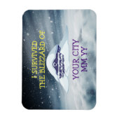 heb ik de sneeuwstorm overleefd magneet (Verticaal)