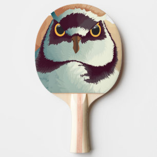 Heb ik een plug-in-hoofd? tafeltennisbatje