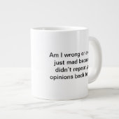 Heb ik het mis? extra grote beker (Voorkant rechts)