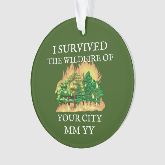 heb ik het vuur overleefd ornament (voorkant)