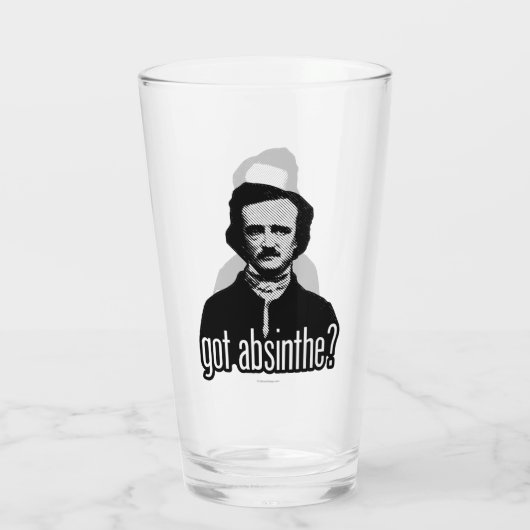 Heb je absinthe? glas (Achterkant)