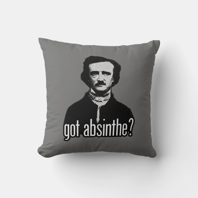 Heb je absinthe? werpkussen kussen (Voorkant)