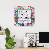 Heb je al je marmeren? poster (Thuiskantoor)