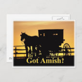 Heb je Amish? Briefkaart (Voorkant / Achterkant)