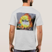 Heb je angst? t-shirt (Achterkant)