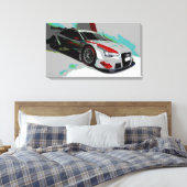 Heb je Audi? Canvas Afdruk (Insitu (Slaapkamer))