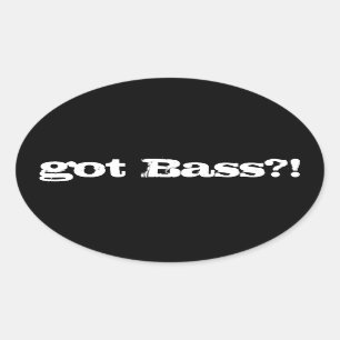 Heb je Bass? Sticker
