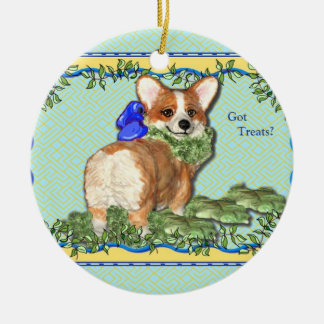 "Heb je behandelingen?" Corgi Ornament