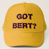 HEB JE BERT? TRUCKER PET (Voorkant)