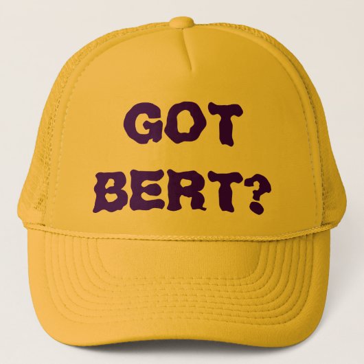 HEB JE BERT? TRUCKER PET (Voorkant)