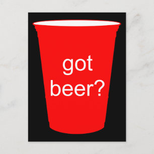 Heb je bier? briefkaart