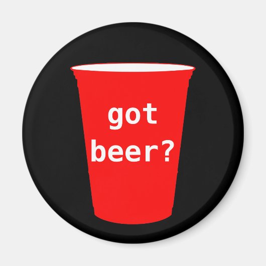 Heb je bier? magneet (Voorkant)