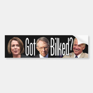 Heb je Bilked? (Drie van de tanden) Bumpersticker