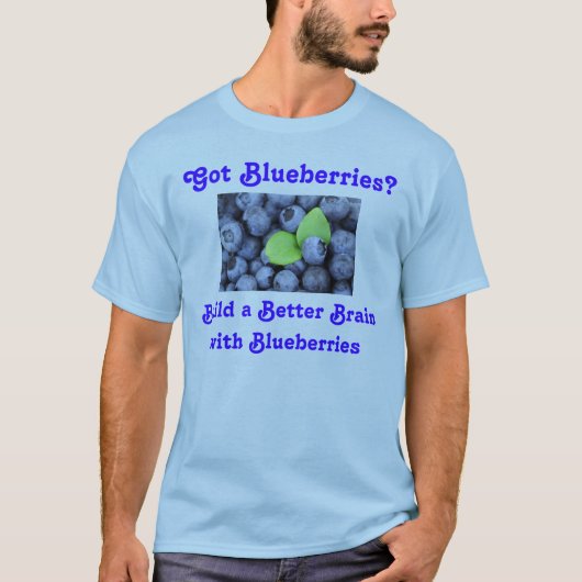 Heb je blauwe bessen? t-shirt (Voorkant)