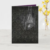 Heb je bloed? Halloween Kaart (Gele Bloem)