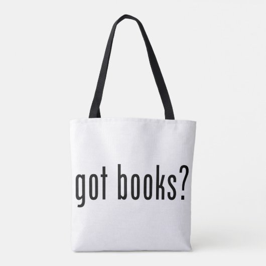 Heb je boeken? Tote bag (Achterkant)