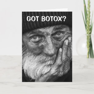 HEB JE BOTOX? Wenskaart Kaart