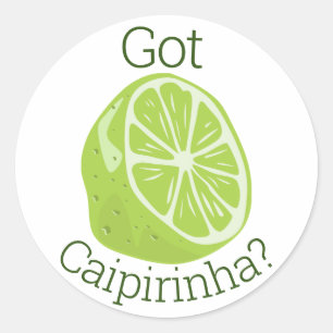 Heb je Caipirinha? Ronde Sticker