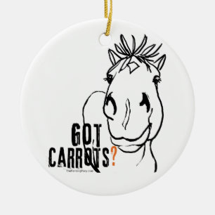 Heb je Carrots? Keramisch Ornament