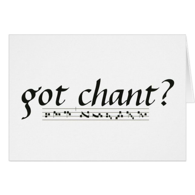 Heb je Chant? (Voorkant Horizontaal)