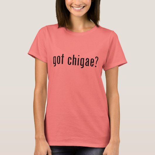 Heb je chigae? t-shirt (Voorkant)