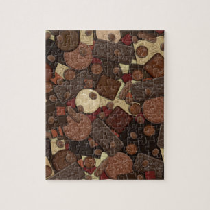 Heb je chocolade? legpuzzel